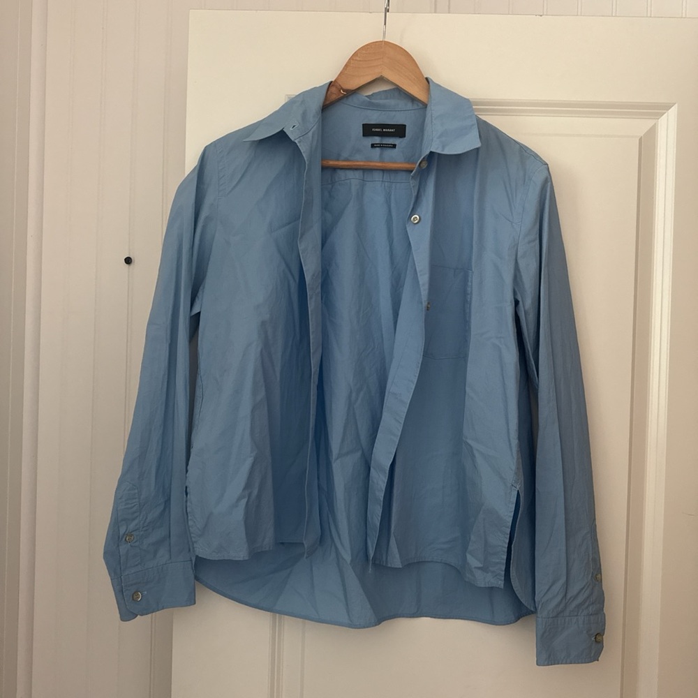 Isabel Marant Sky Blue Shirt